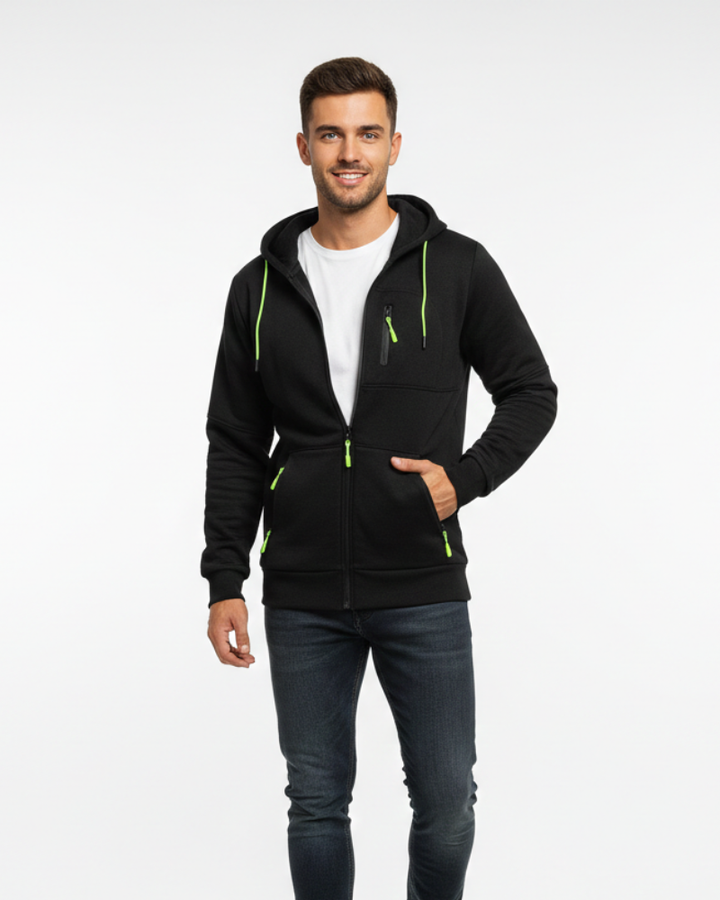 Chaleco Deportivo Brecken para Hombre – Chaleco Técnico con Capucha, Diseño Deportivo y Materiales Resistentes