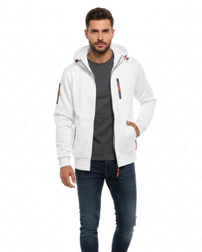 Chaleco Deportivo Brecken para Hombre – Chaleco Técnico con Capucha, Diseño Deportivo y Materiales Resistentes