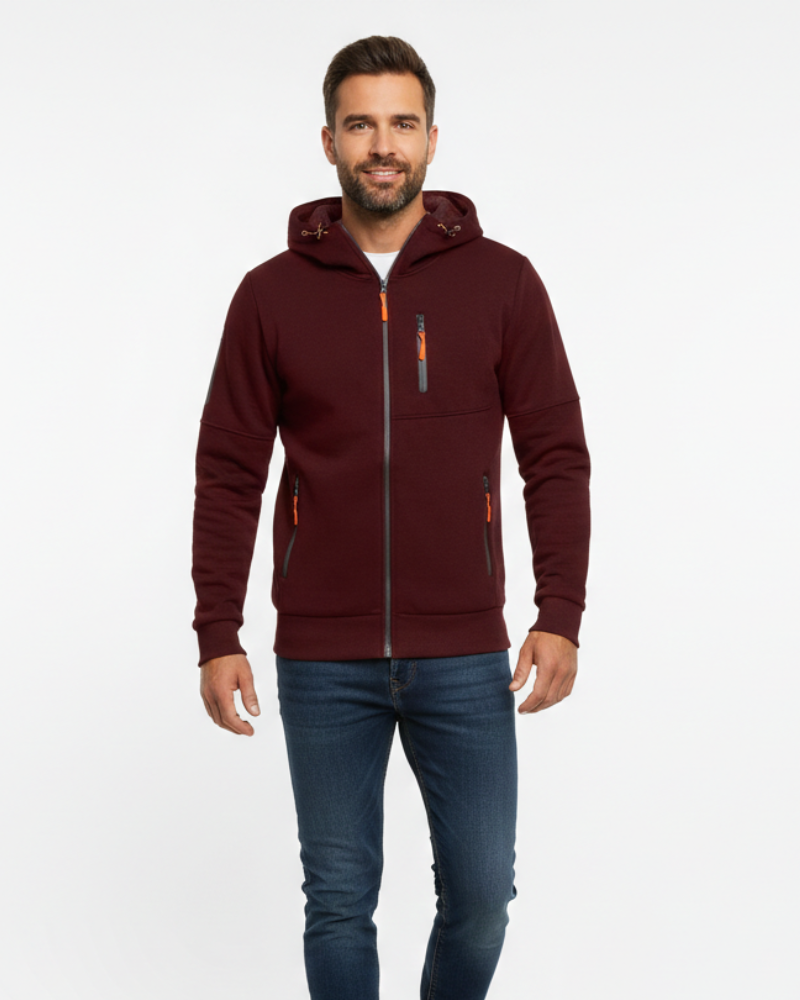 Chaleco Deportivo Brecken para Hombre – Chaleco Técnico con Capucha, Diseño Deportivo y Materiales Resistentes