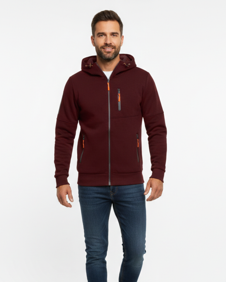 Chaleco Deportivo Brecken para Hombre – Chaleco Técnico con Capucha, Diseño Deportivo y Materiales Resistentes