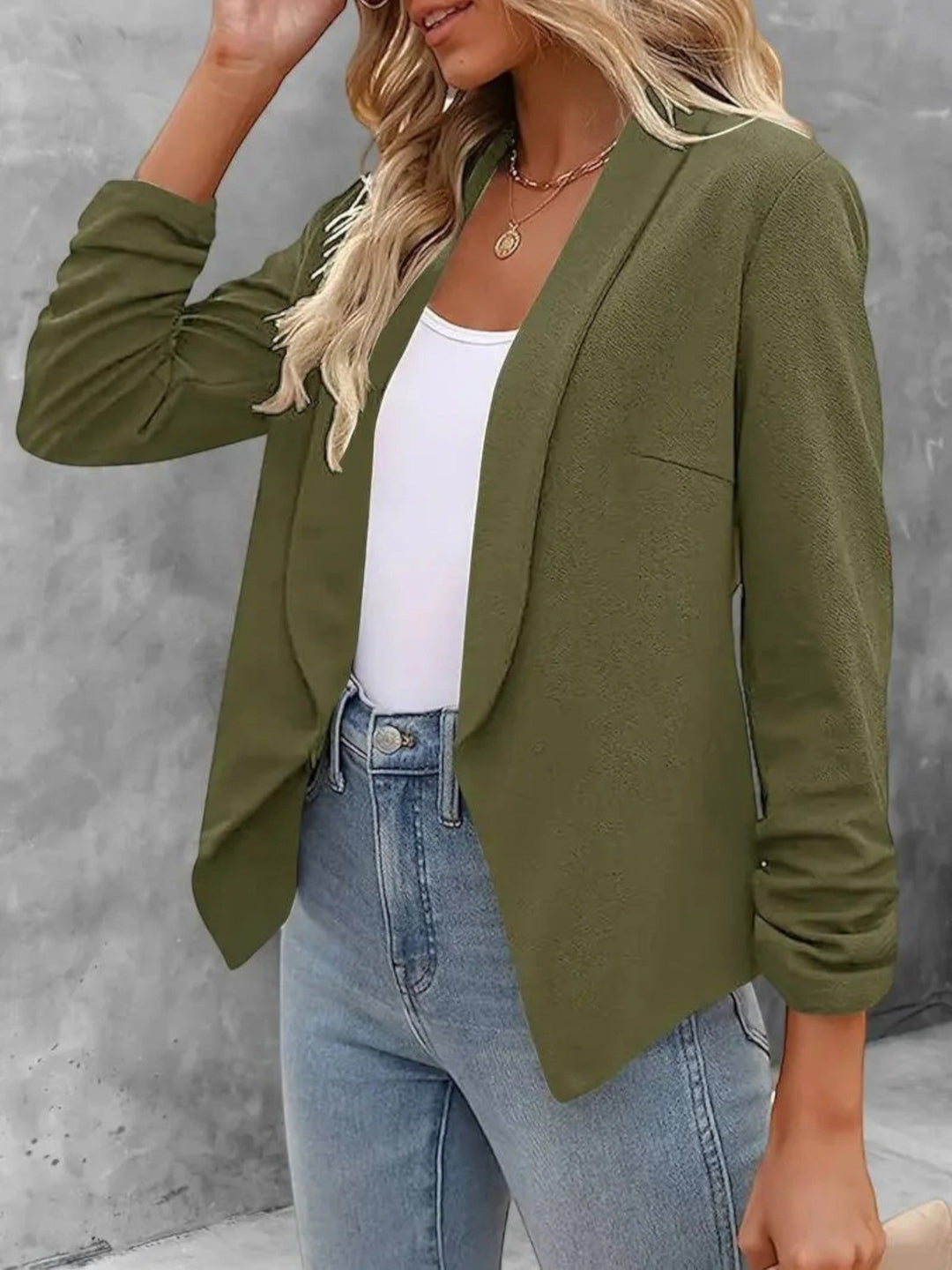 Amanda | Elegante Blazer Abierto Por Delante Para Mujer | Verano