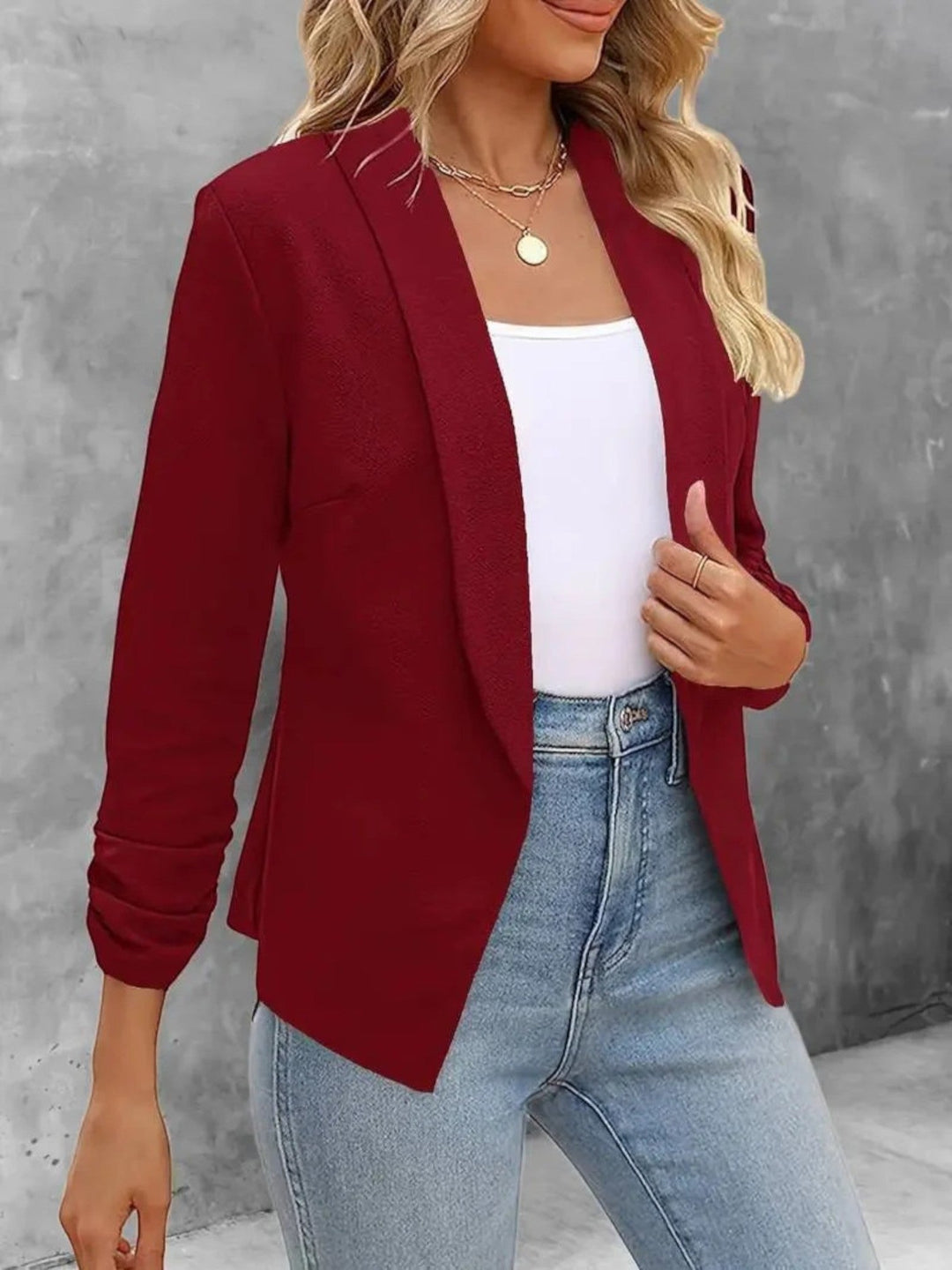 Blazer Aperto Per Donna | Casual