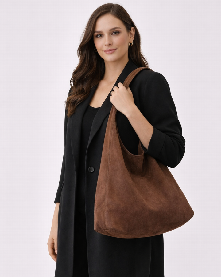 Leina Bolso de Hombro para Mujer – Shopper Espacioso, Correa Larga, Bolso Diario