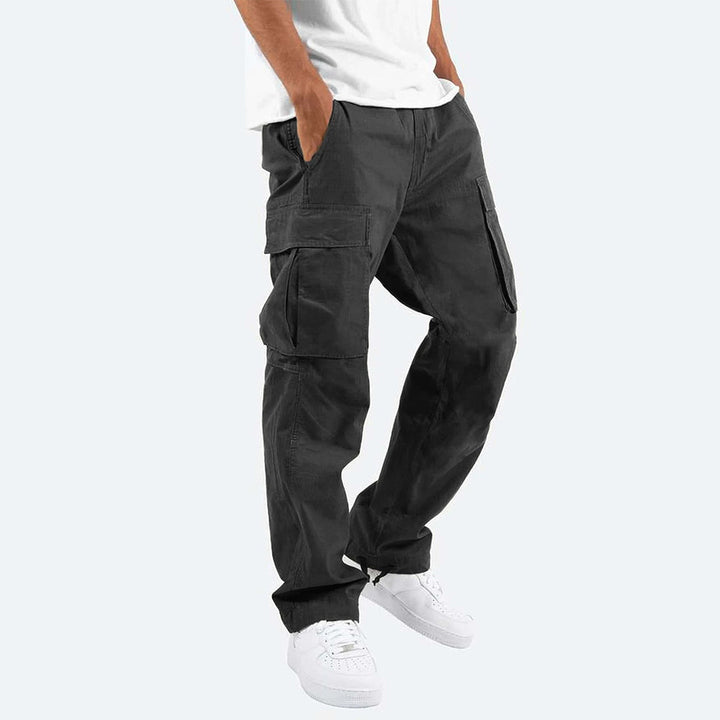 Lennox Herren Cargo-Hose – Freizeit-Hose mit funktionalen Taschen und bequemer Passform