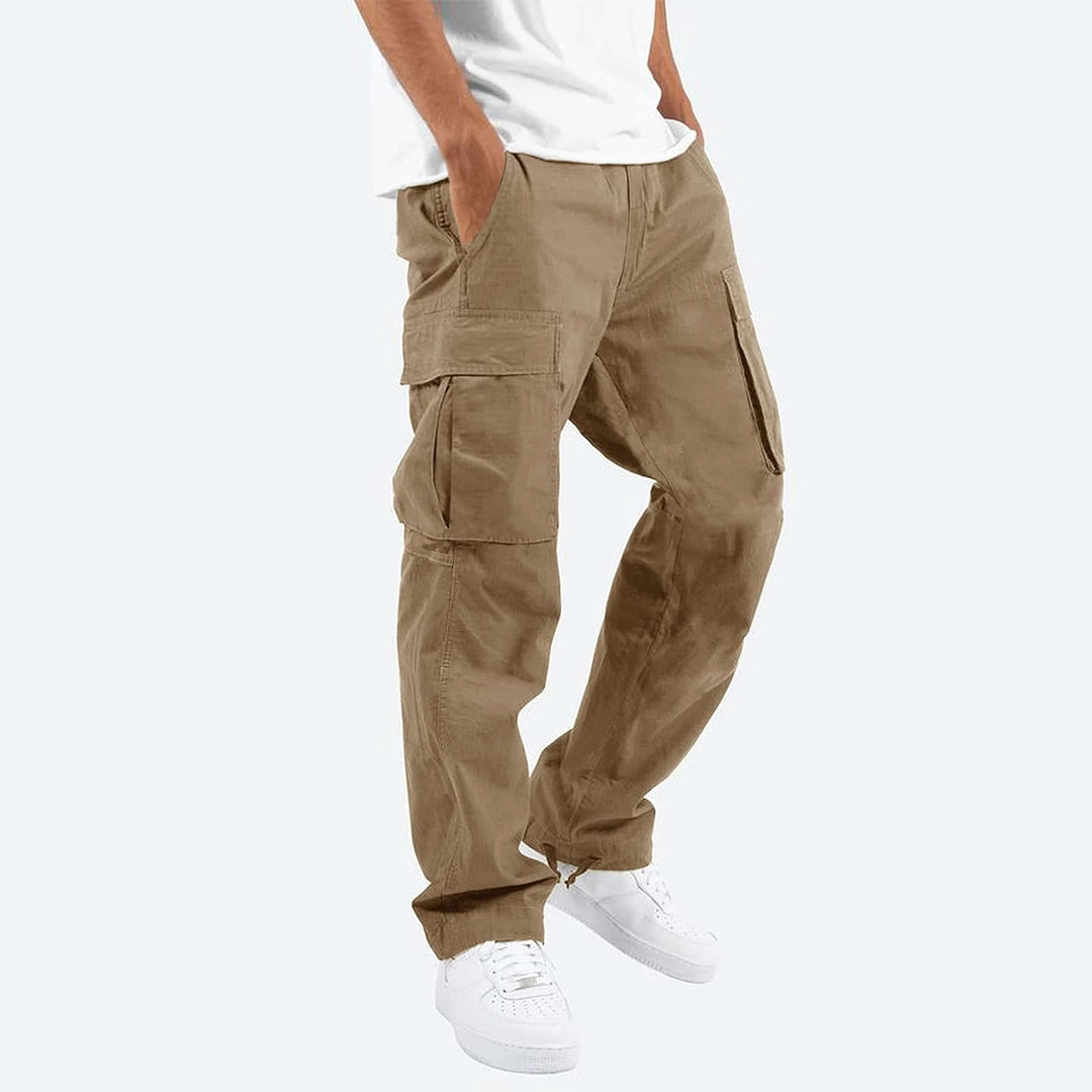 Lennox Herren Cargo-Hose – Freizeit-Hose mit funktionalen Taschen und bequemer Passform