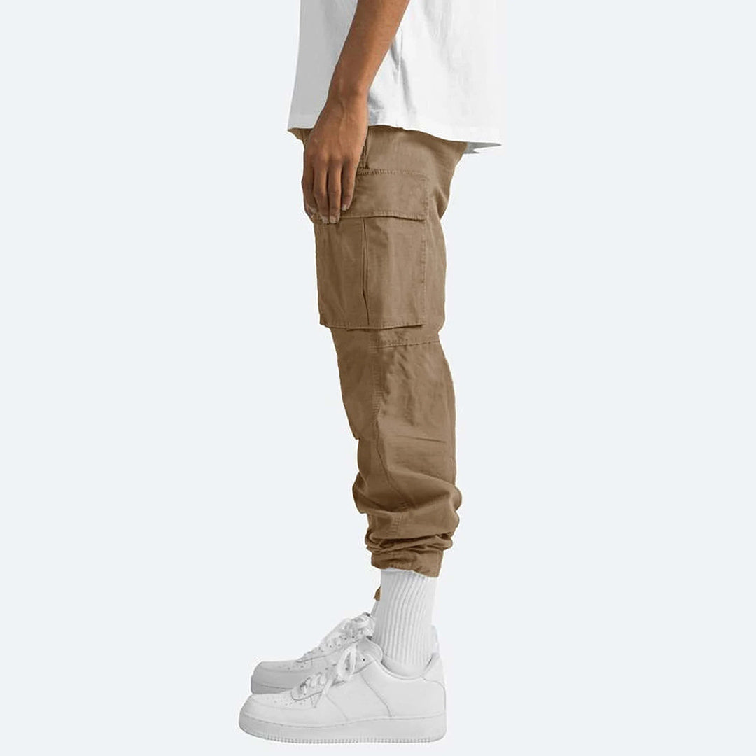 Lennox Herren Cargo-Hose – Freizeit-Hose mit funktionalen Taschen und bequemer Passform