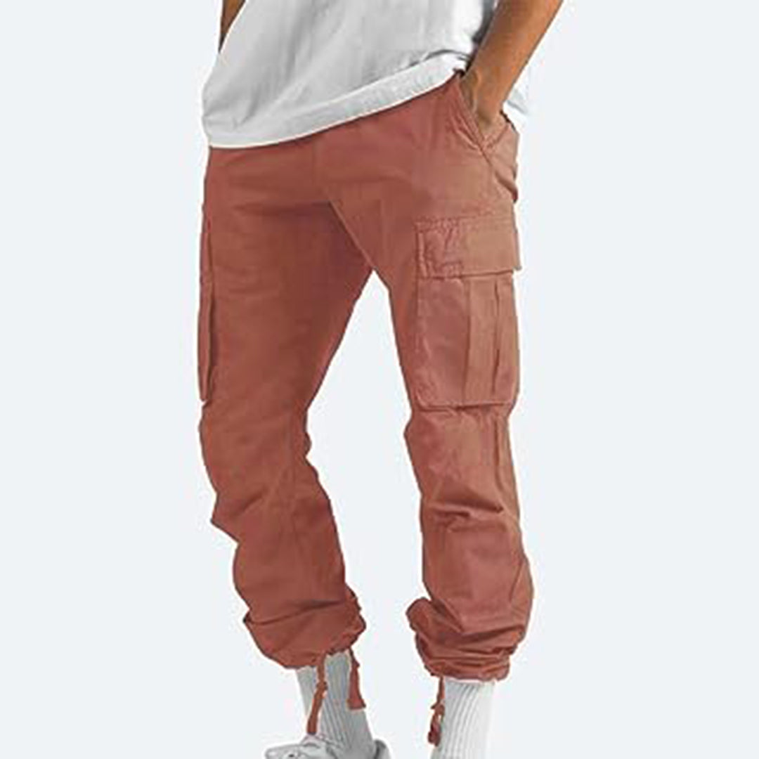 Lennox Herren Cargo-Hose – Freizeit-Hose mit funktionalen Taschen und bequemer Passform