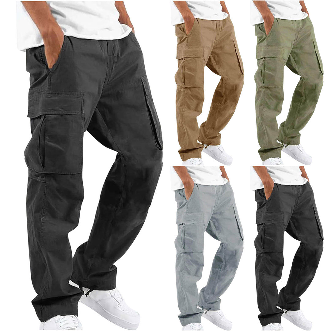 Lennox Herren Cargo-Hose – Freizeit-Hose mit funktionalen Taschen und bequemer Passform