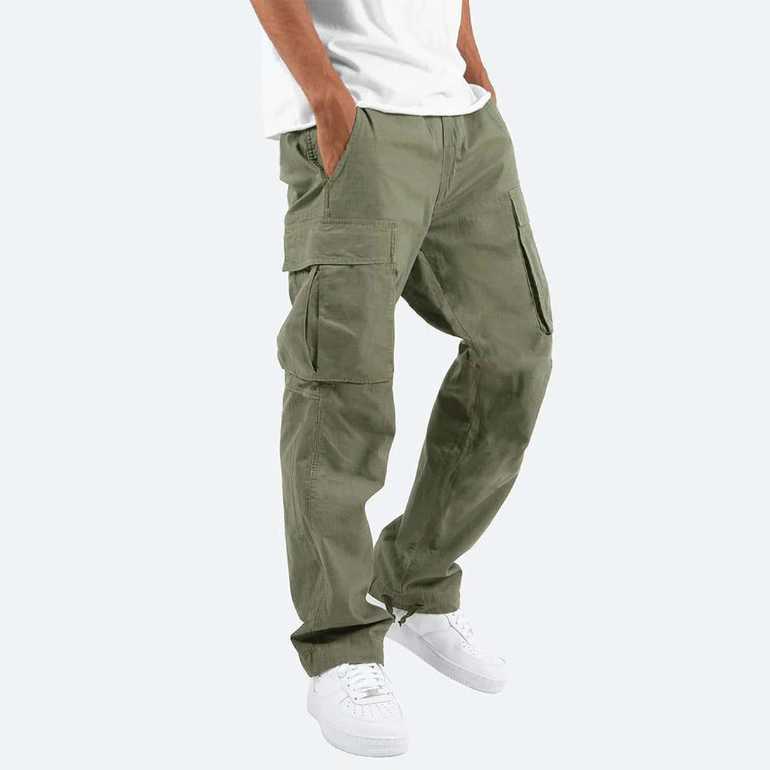 Lennox Herren Cargo-Hose – Freizeit-Hose mit funktionalen Taschen und bequemer Passform