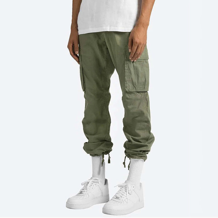 Lennox Herren Cargo-Hose – Freizeit-Hose mit funktionalen Taschen und bequemer Passform