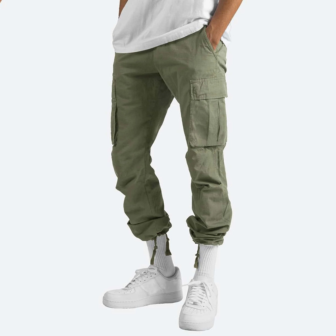 Lennox Herren Cargo-Hose – Freizeit-Hose mit funktionalen Taschen und bequemer Passform