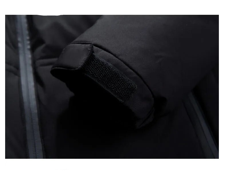 Zavien Veste de Ski Homme Coupe Slim – Veste d'Hiver avec Capuche Rembourrée et Isolation Thermique