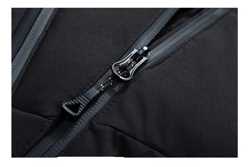 Zavien Veste de Ski Homme Coupe Slim – Veste d'Hiver avec Capuche Rembourrée et Isolation Thermique