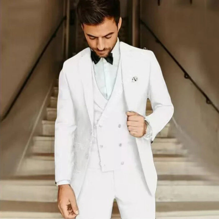 Jonathan | Elegant 3-delt dress med sløyfe for menn