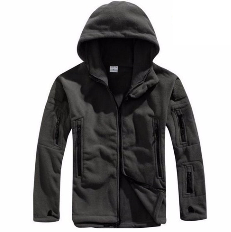 Chaqueta Raw para Hombre en Forro Polar Térmico Estilo Militar – Cortaviento, Capucha y Comodidad para Exterior