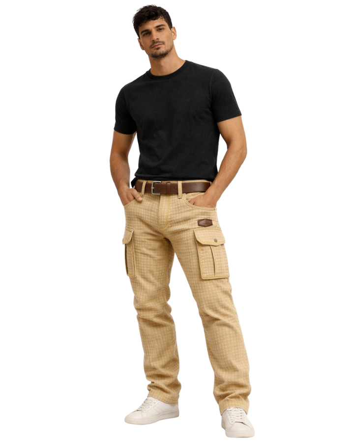 Daxton Men's Cargo Pants – Casual Cargo Pants with Multiple Pockets and Modern Fit