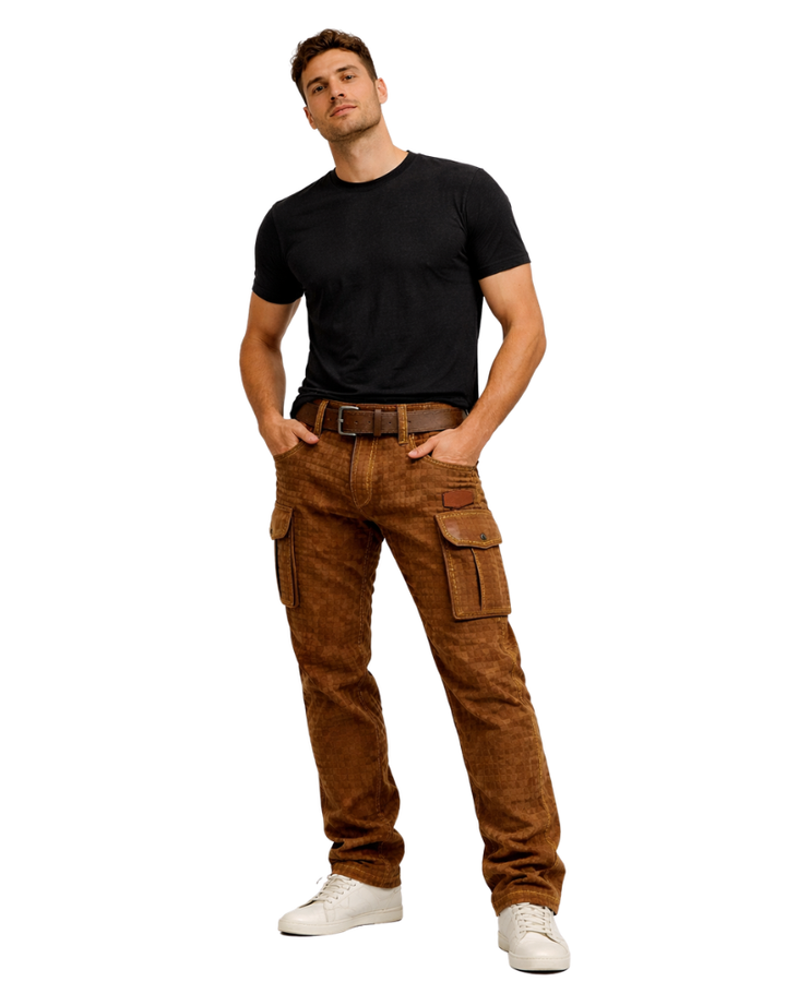 Daxton Men's Cargo Pants – Casual Cargo Pants with Multiple Pockets and Modern Fit