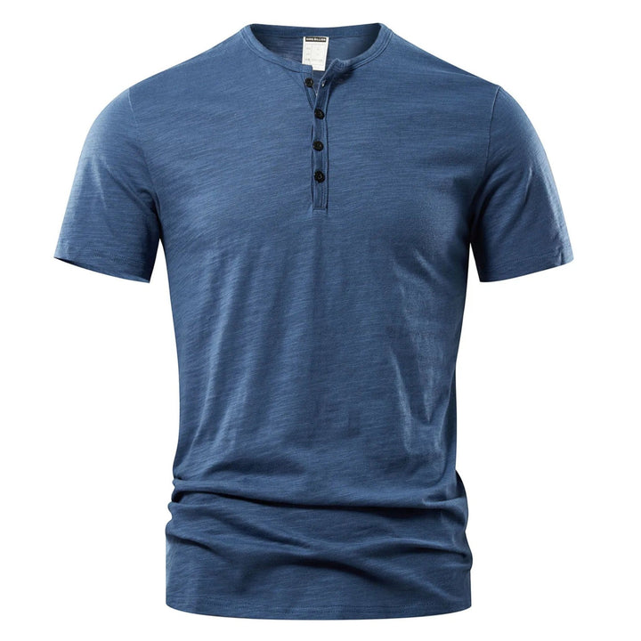 Michael | Casual Henley T-Shirt For Men | Lightweight
