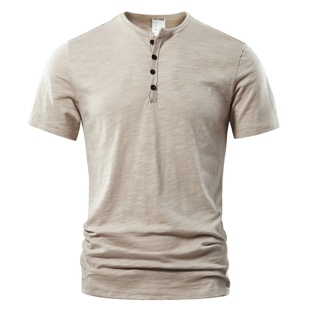 Michael | Casual Henley T-Shirt For Men | Lightweight