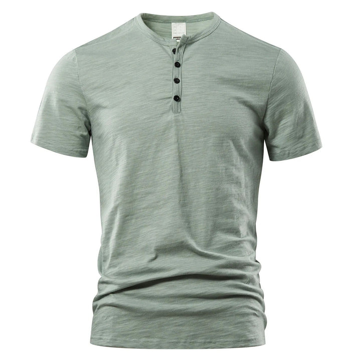 Michael | Casual Henley T-Shirt For Men | Lightweight