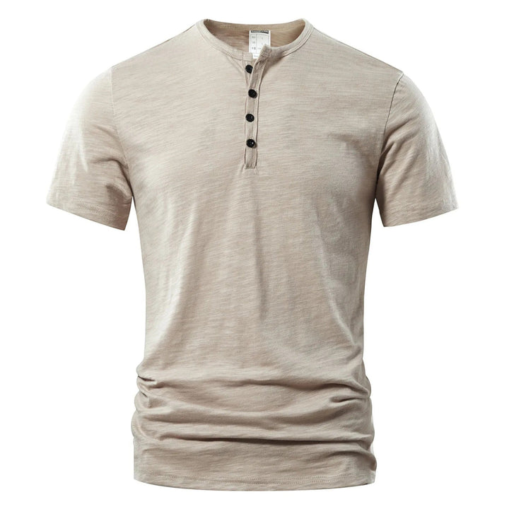 Michael | Casual Henley T-Shirt For Men | Lightweight
