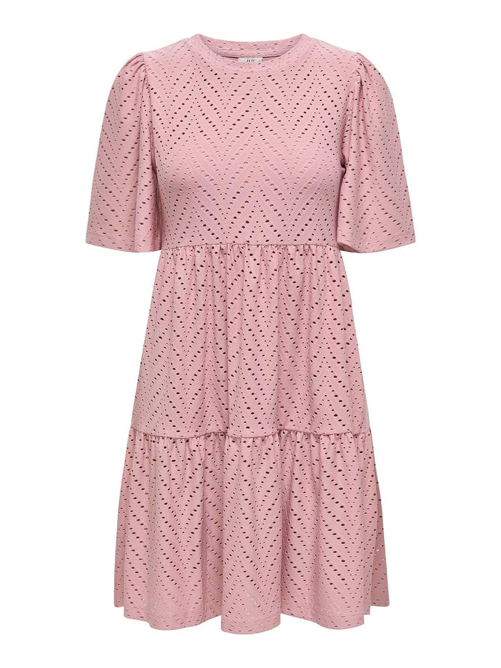 Althea Rochie Mini pentru Femei – Mâneci Scurte, Model Decupat & Croială A-Line de Vară