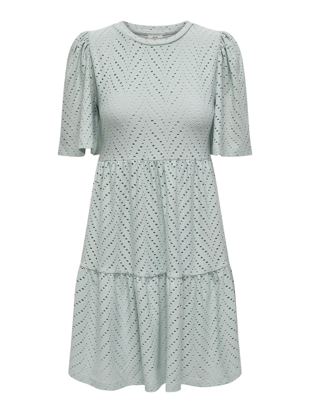 Althea Rochie Mini pentru Femei – Mâneci Scurte, Model Decupat & Croială A-Line de Vară