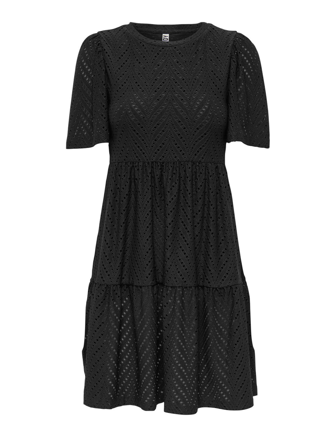 Althea Rochie Mini pentru Femei – Mâneci Scurte, Model Decupat & Croială A-Line de Vară