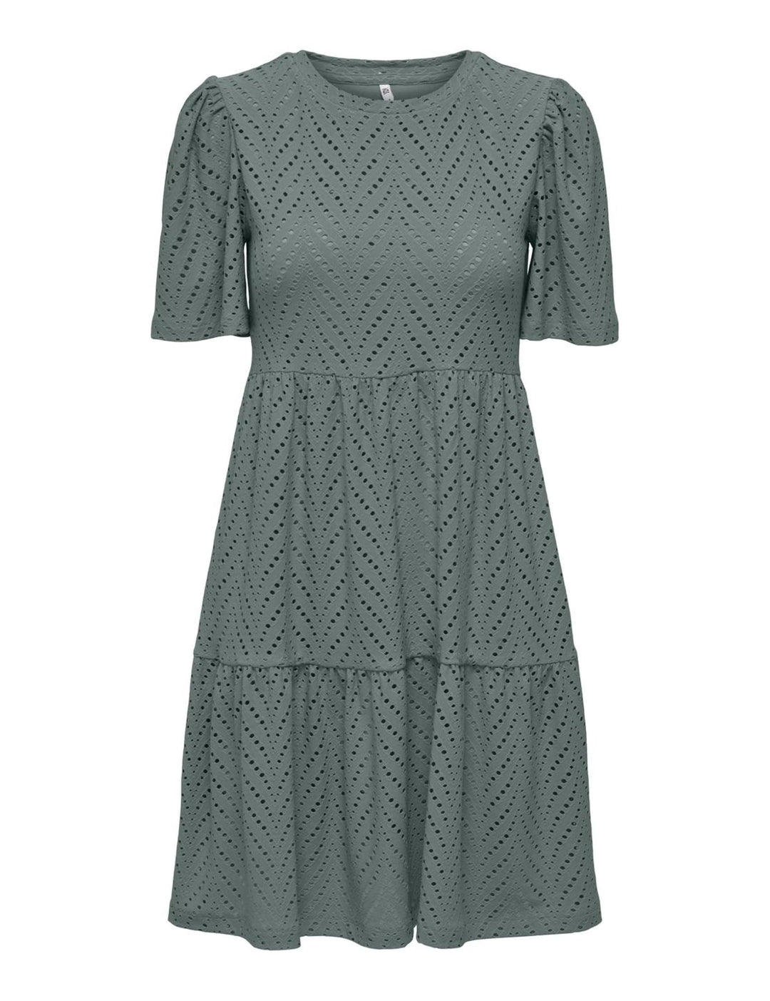Althea Rochie Mini pentru Femei – Mâneci Scurte, Model Decupat & Croială A-Line de Vară