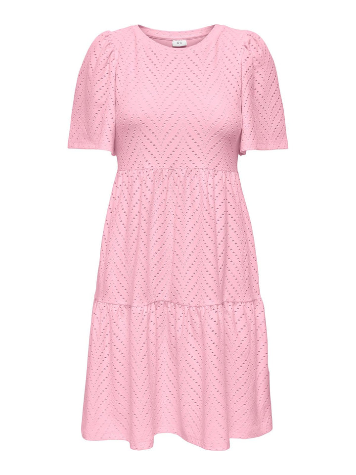 Althea Rochie Mini pentru Femei – Mâneci Scurte, Model Decupat & Croială A-Line de Vară