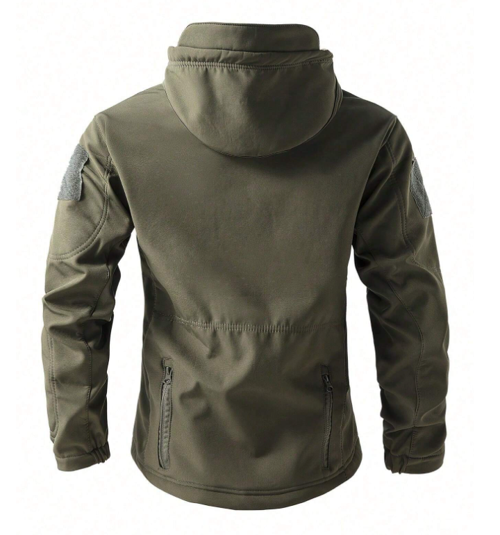 Maxim Chaqueta Softshell para Hombre – Chaqueta Outdoor Impermeable y Cortaviento con Forro de Polar