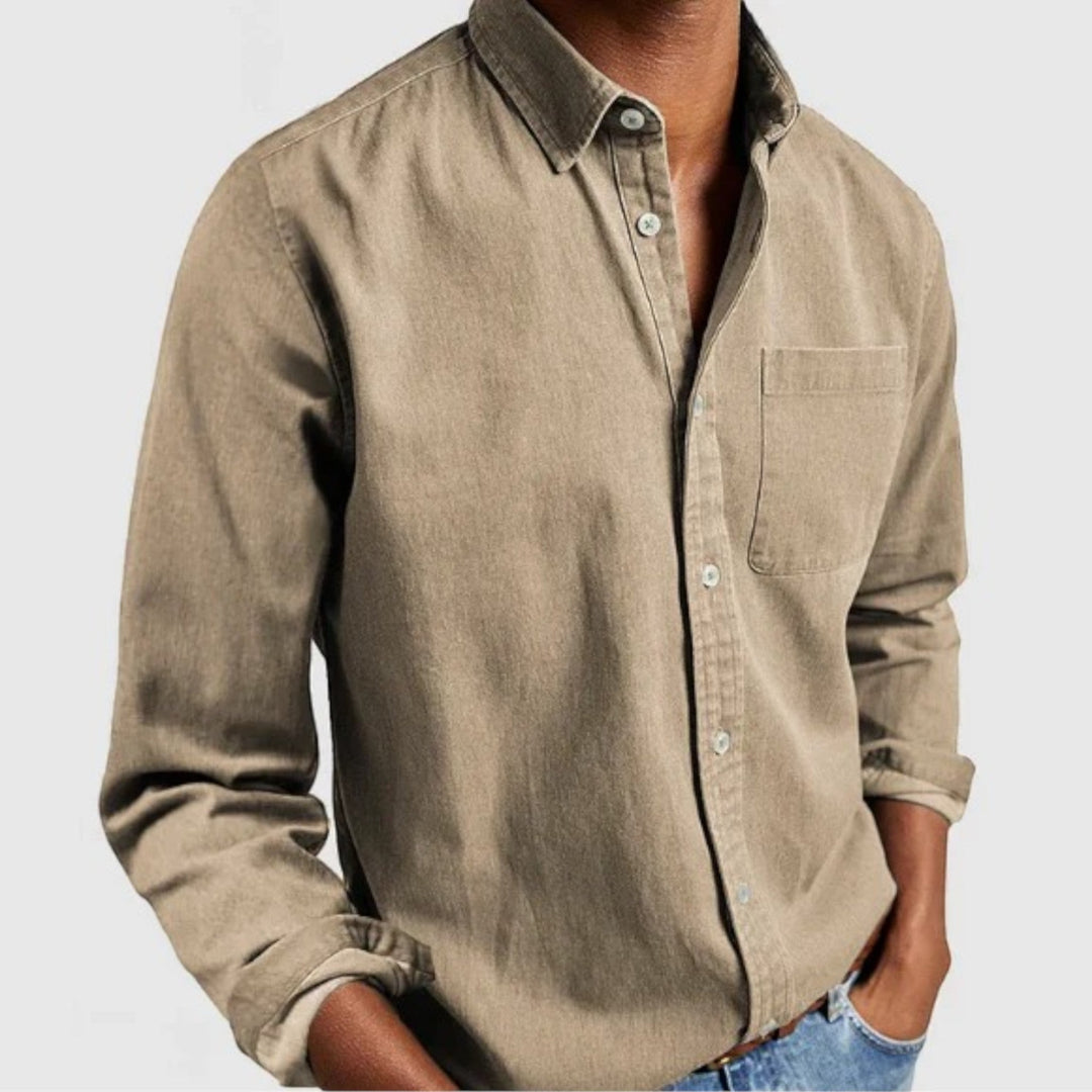 Roman | Camicia Casual Button-down Da Uomo | Manica Lunga