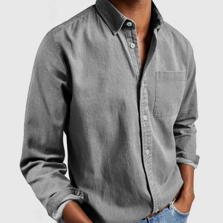 Roman | Camicia Casual Button-down Da Uomo | Manica Lunga