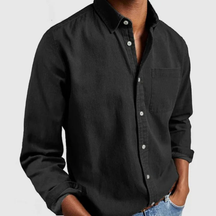 Roman | Camicia Casual Button-down Da Uomo | Manica Lunga