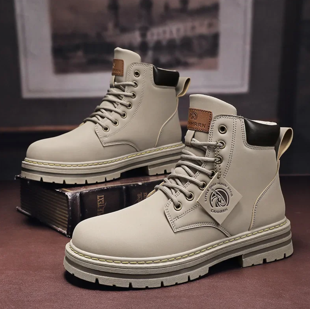 Leandro Zapatos Hombre Invierno – Botas Antideslizantes Impermeables con Soporte y Comodidad