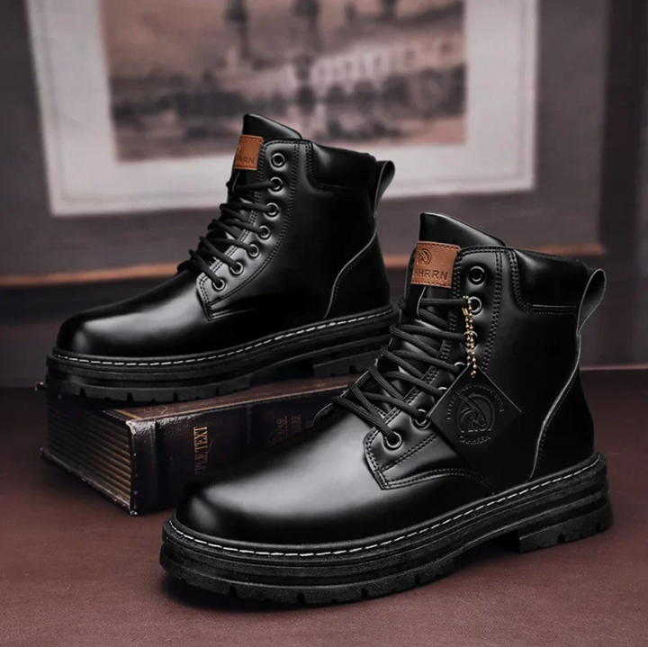 Leandro Zapatos Hombre Invierno – Botas Antideslizantes Impermeables con Soporte y Comodidad