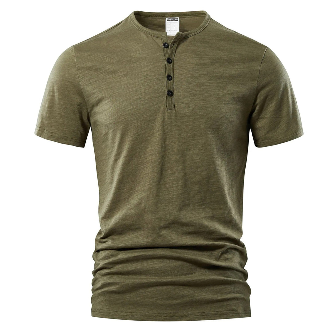 Michael | Casual Henley T-Shirt For Men | Lightweight