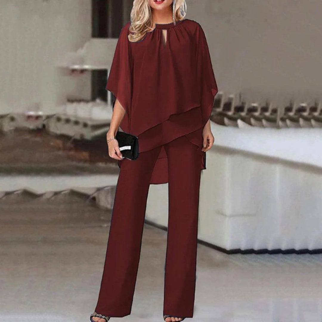 Elegancki dwuczęściowy komplet damski | Lato