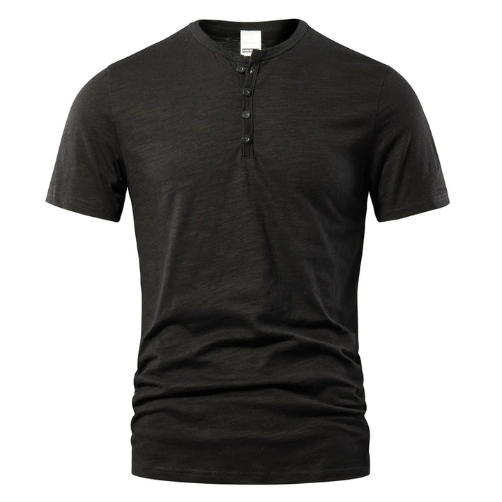 Michael | Casual Henley T-Shirt For Men | Lightweight