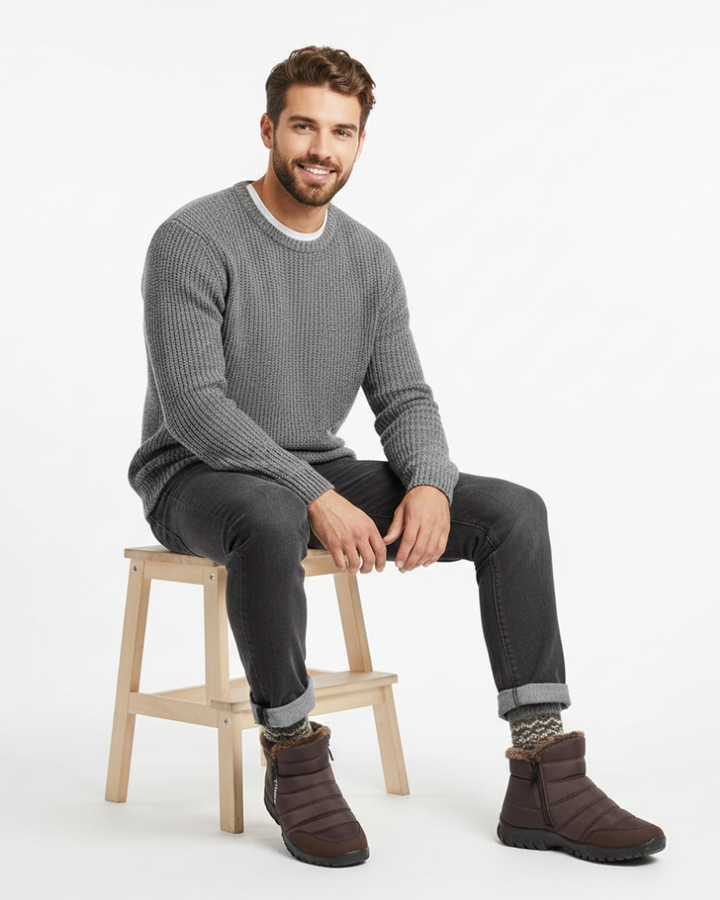 Briggs Herren-Winterstiefel – Wasserdicht und Wärmend für Wärme, Bequemlichkeit und Stil