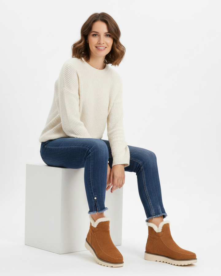Bernadette Snowboots for Women – Warm and Comfortable with Supportive Sole and Winter Design
