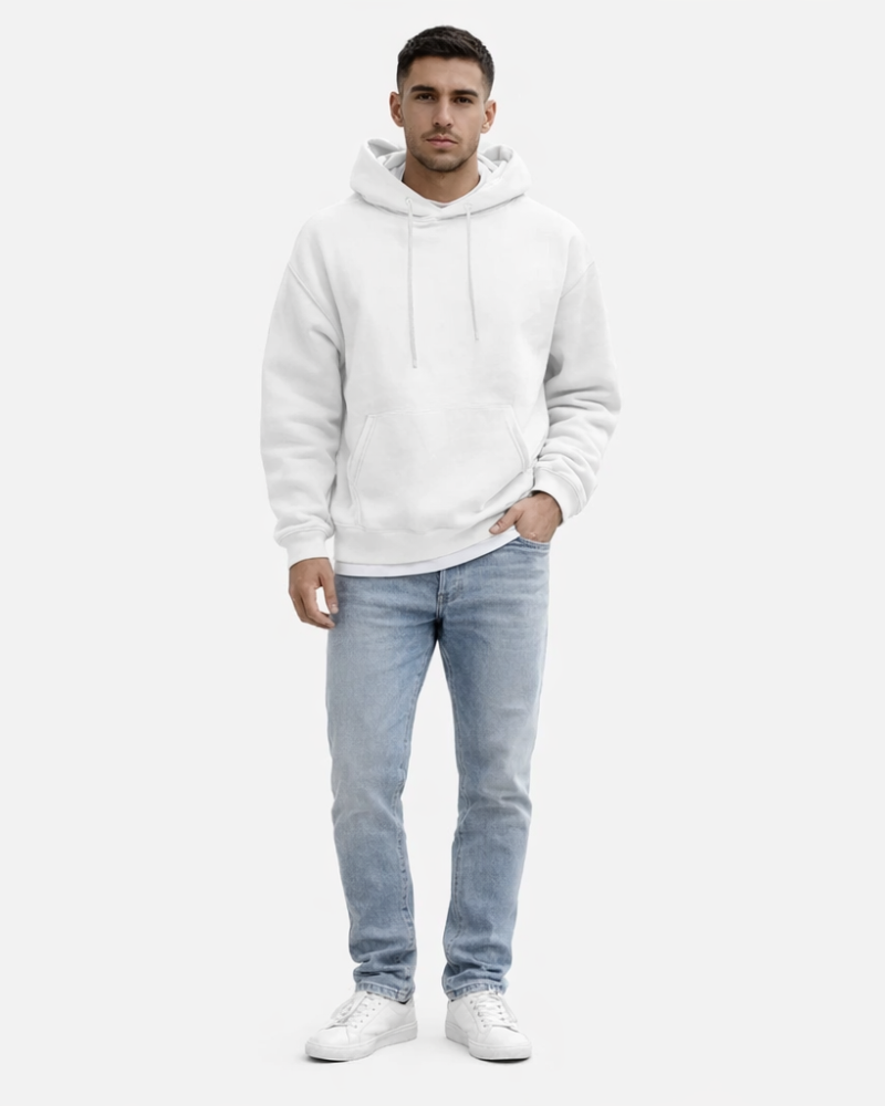 Ferdy Felpa con Cappuccio Uomo – Hoodie Casual Morbido con Tasche Kangaroo e Vestibilità Relax
