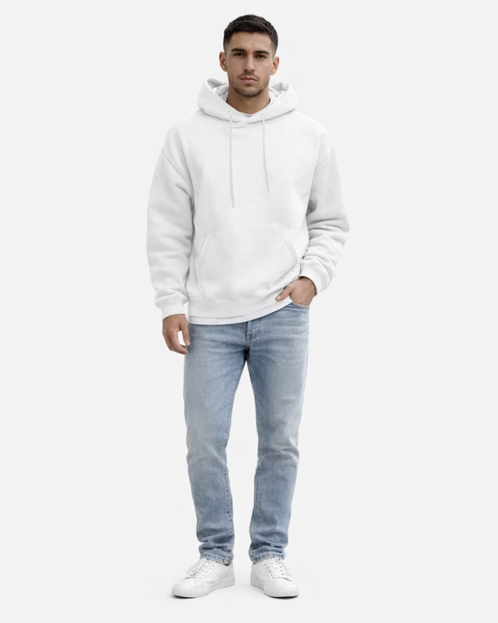 Ferdy Felpa con Cappuccio Uomo – Hoodie Casual Morbido con Tasche Kangaroo e Vestibilità Relax