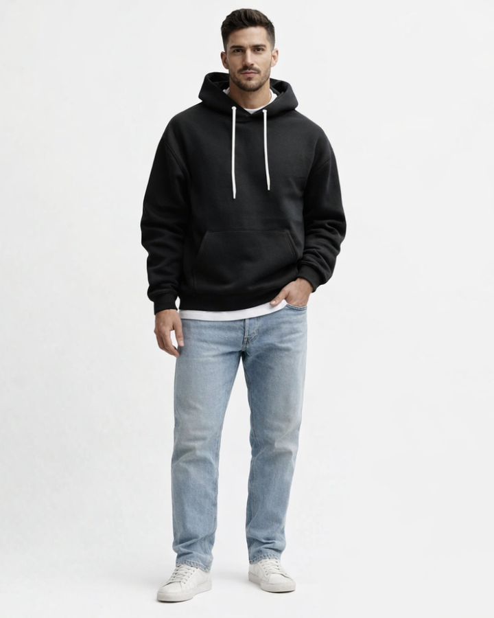 Ferdy Felpa con Cappuccio Uomo – Hoodie Casual Morbido con Tasche Kangaroo e Vestibilità Relax