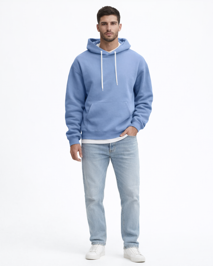 Ferdy Felpa con Cappuccio Uomo – Hoodie Casual Morbido con Tasche Kangaroo e Vestibilità Relax