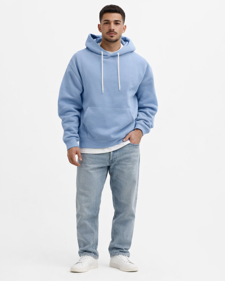 Ferdy Felpa con Cappuccio Uomo – Hoodie Casual Morbido con Tasche Kangaroo e Vestibilità Relax