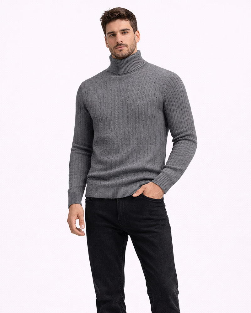Stefano Maglione Men's Turtleneck – Elegant Winter Sweater in Soft Knit