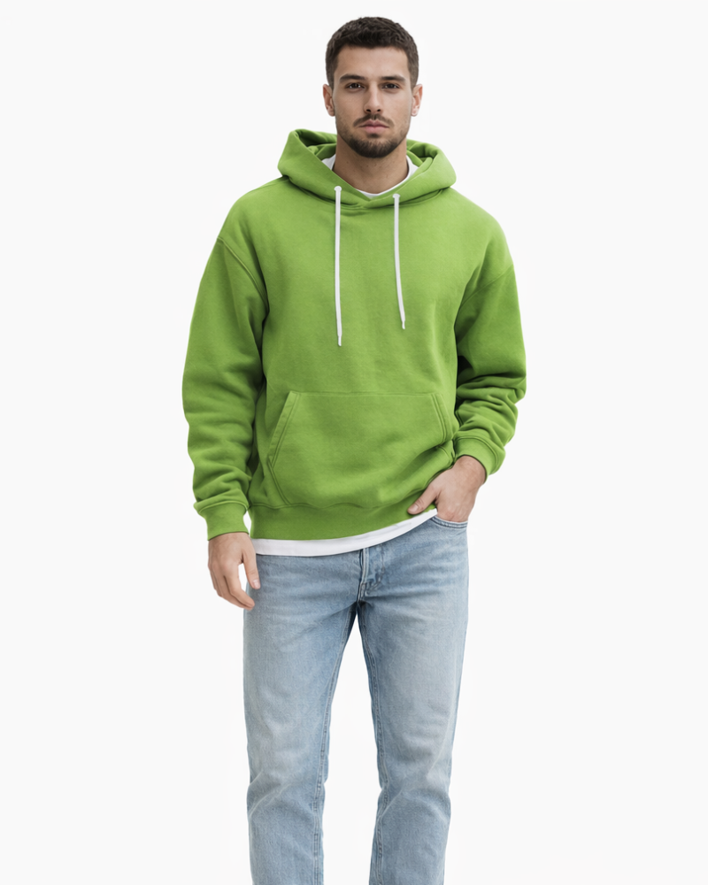 Ferdy Felpa con Cappuccio Uomo – Hoodie Casual Morbido con Tasche Kangaroo e Vestibilità Relax