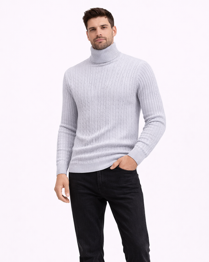 Stefano Maglione Men's Turtleneck – Elegant Winter Sweater in Soft Knit