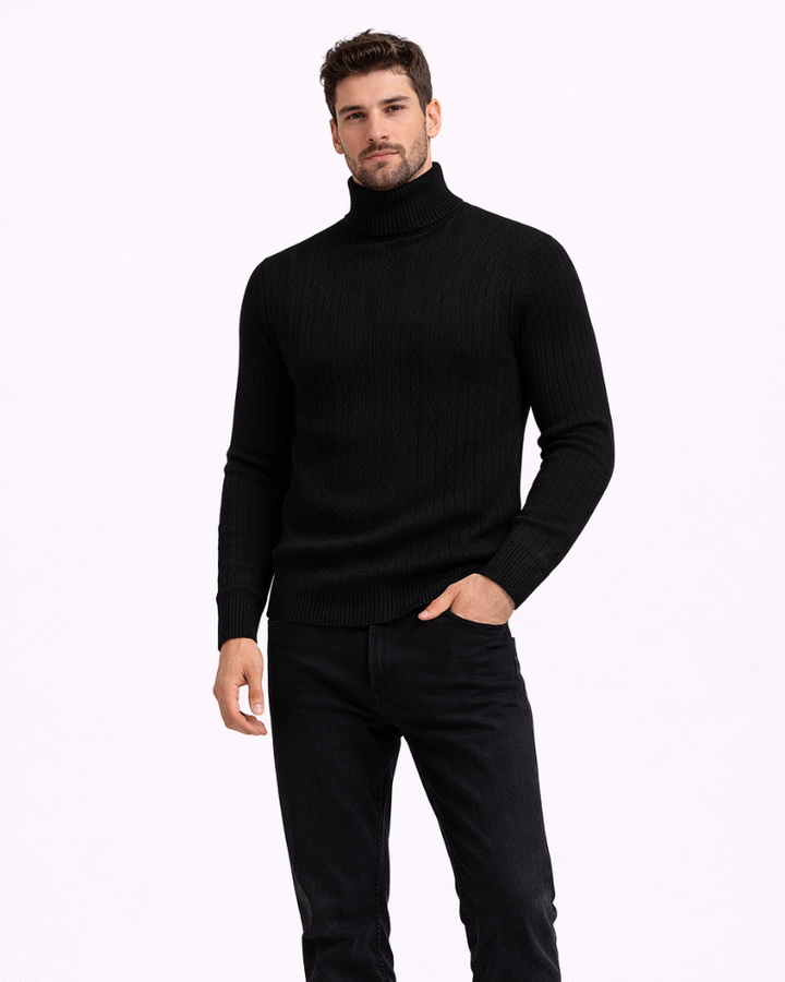 Stefano Maglione Men's Turtleneck – Elegant Winter Sweater in Soft Knit
